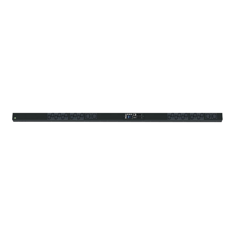 PDU Monitoreable MI para Distribucion de Energia Enchufe de Entrada NEMA L6-20P Con 20 Salidas C13 y 4 C19 de Instalacion V