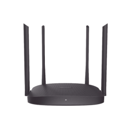 Router Inalambrico WISP / Hasta 1200 Mbps / Doble Banda AC 2.4 GHz y 5 GHz / 4 Ptos10/100 Mbps / 4 Antenas Omnidireccional de