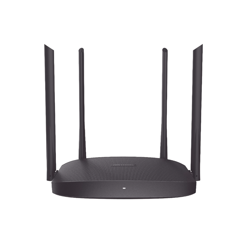 Router Inalambrico WISP / Hasta 1200 Mbps / Doble Banda AC 2.4 GHz y 5 GHz / 4 Ptos10/100 Mbps / 4 Antenas Omnidireccional de