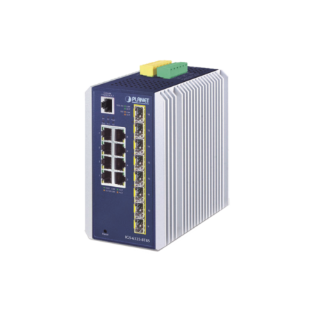 Switch Industrial Administrable Capa 3 8 Puertos Etherrnet 10/100/1000T 8 Puertos SFP de 1G/ 2.5G