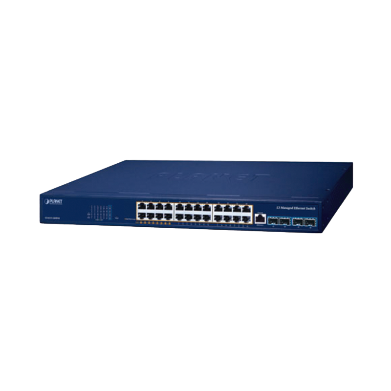 Switch PoE Administrable Capa 3 24 Puertos Gigabit Hasta 480 W 8 Puertos 802.3bt 16 Puertos 802.3at 4 Puertos SFP 10G