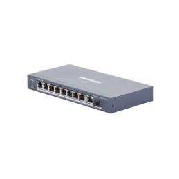 Switch PoE+ / No Administrable / 6 Ptos10/100/1000 Mbps PoE+ / 2 Ptos1000 PoE++90 W / 1 Puerto 1000 Mbps Uplink + 1 Puerto S