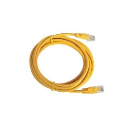 Cable de parcheo UTP Cat5e - 1 m - amarillo