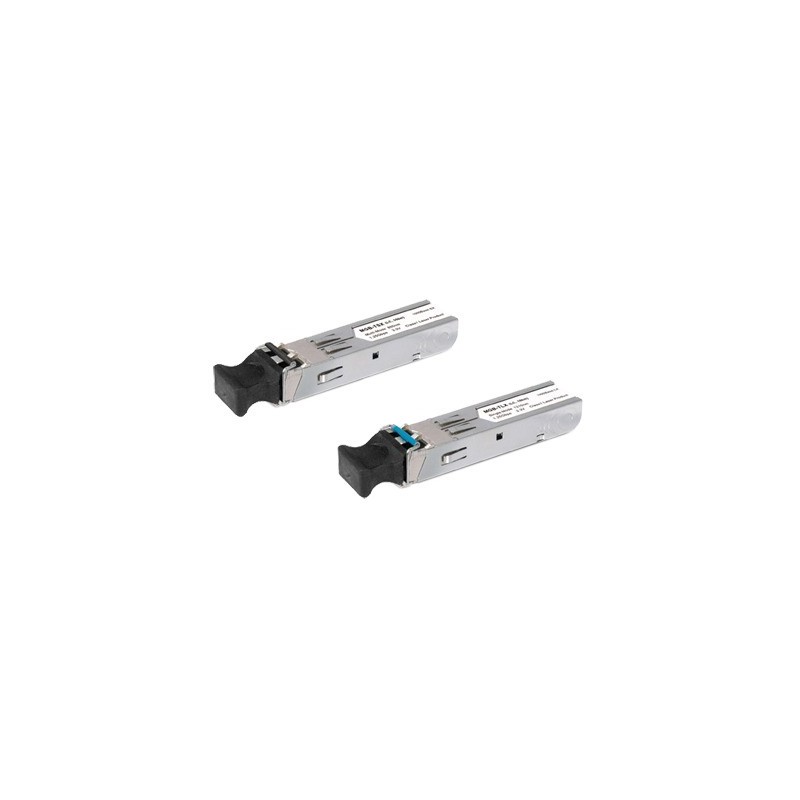 Transceptor Industrial Puerto SFP 1000BASE LX Conector LC Fibra Monomodo Hasta 20 km Soporta Temperatura de -40 a 75°C