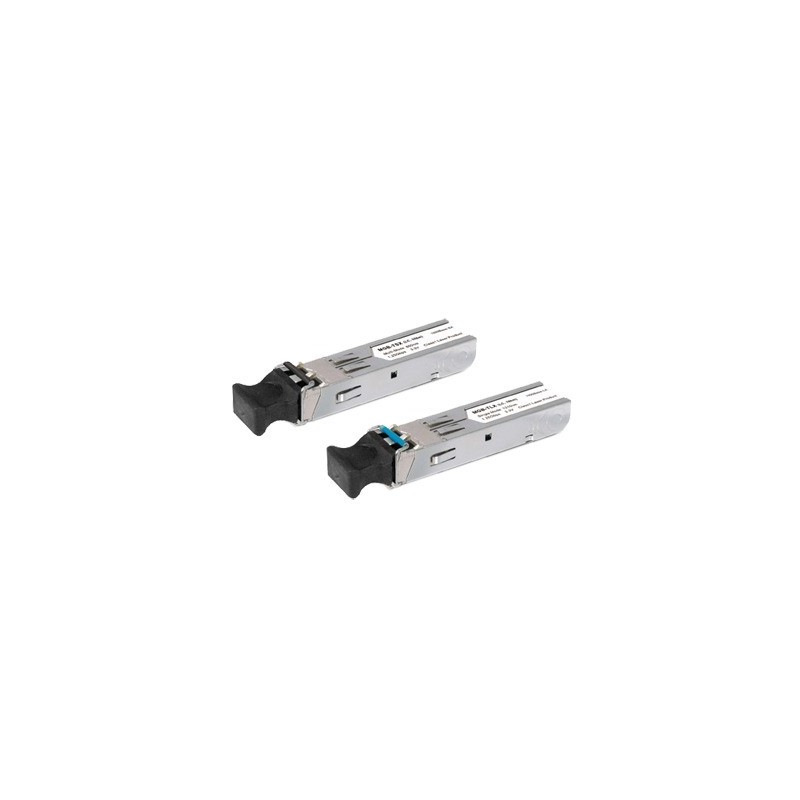 Transceptor Industrial Puerto SFP 1000Base SX Para Fibra Multimodo Conector LC Hasta 550 m Soporta Temperaturas de -40 a 85