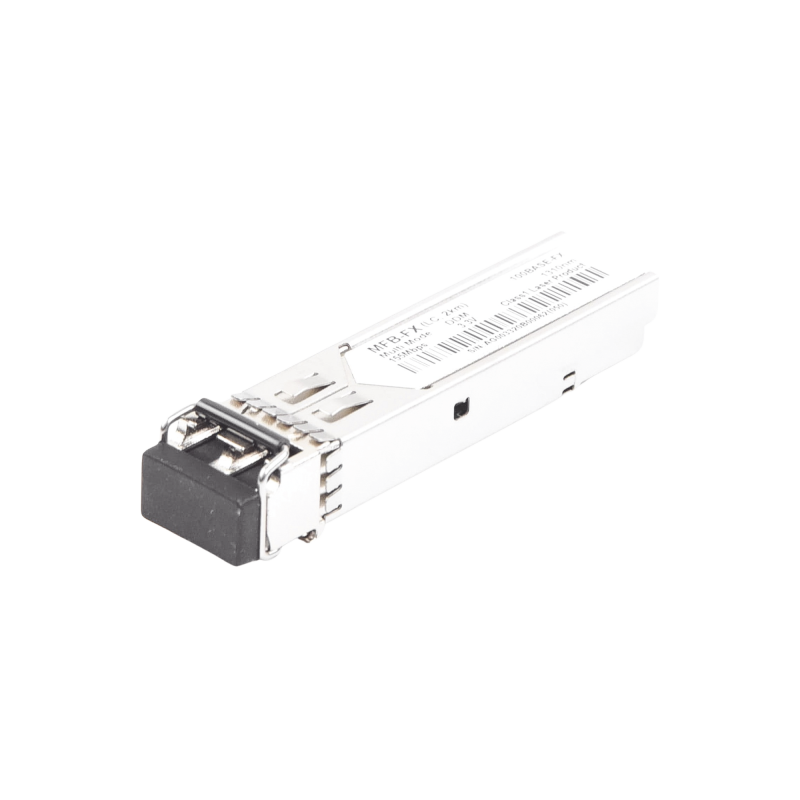 Transceptor mini-Gbic SFP 100Mbps LC 1310nm para fibra Multi Modo 2 Km