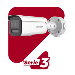 Camara Bala IP 4 Megapixel / Lente 4 mm / 60 mts IR / Exterior IP67 / Micrófono y Bocina Integrado (Audio de Dos Vías) / DARKFIG