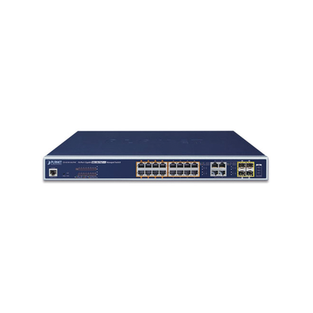 Switch administrable L2 16 puertos 10/100/1000T Ultra PoE + 4 puertos Gigabit Combo TP/SFP