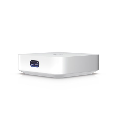 Router UniFi Ultra Express UX WiFi 6, 1 WAN GbE / 1 GbE Administra 4 dispositivos UniFi Gateway o funciona como AP, 50 clientes