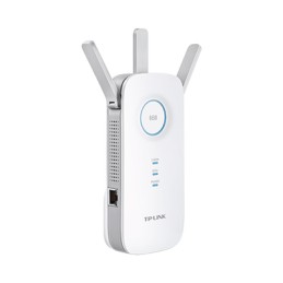 Repetidor / Extensor de Cobertura WiFi AC, 1750 Mbps, doble banda 2.4 GHz y 5 GHz, con 1 puerto 10/100/1000 Mbps, 3 antenas exte