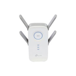 Repetidor / Extensor de Cobertura WiFi AC, 2600 Mbps, doble banda 2.4 GHz y 5 GHz, con 1 puerto 10/100/1000 Mbps, 4 antenas