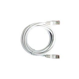 Cable de parcheo UTP Cat6 - 1 m - blanco