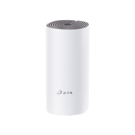 Router inalámbrico mesh Deco E4 para Hogar / Doble banda AC 1200 / 2 puertos 10/100 Mbps / Compatible con amazon alexa.