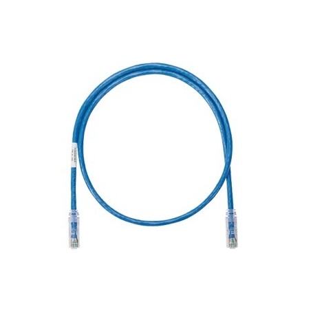 Cable de parcheo UTP Cat6 con plug modular en cada extremo - 1 m. - Azul