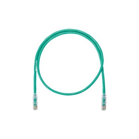 Cable de parcheo UTP Cat6 con plug modular en cada extremo - 1 m. - Verde