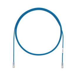 Cable de Parcheo UTP Cat6A CM/LSZH Diametro Reducido (28AWG) Azul 10ft