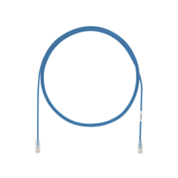 Cable de Parcheo UTP Cat6A CM/LSZH Diametro Reducido (28AWG) Azul 3 m.