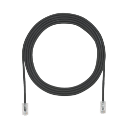 Cable de Parcheo UTP Cat6A CM/LSZH Diametro Reducido (28AWG) Negro 5ft