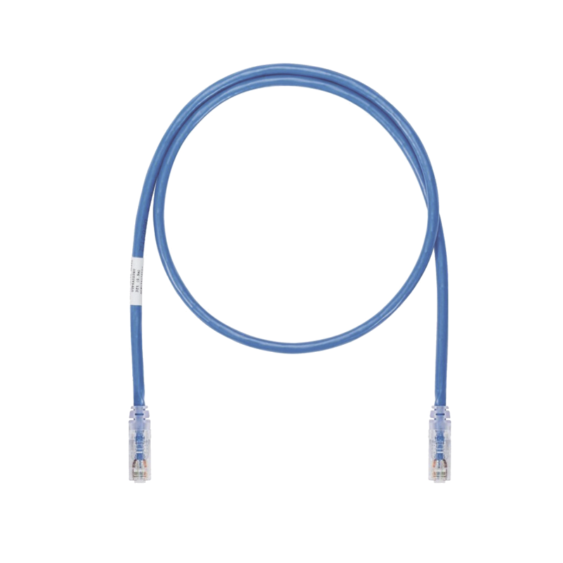 Cable de Parcheo UTP Cat6A 24 AWG CM Azul 10ft