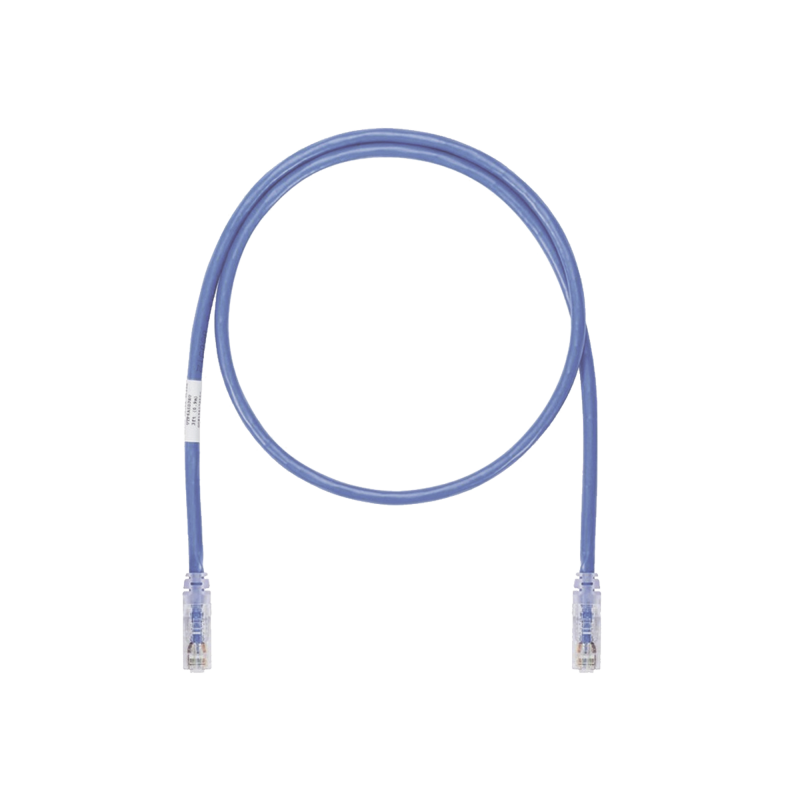 Cable de Parcheo UTP Cat6A 24 AWG CM Azul 14ft