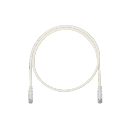 Cable de Parcheo UTP Cat6A 24 AWG CM Blanco 1.5m