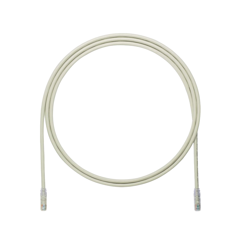 Cable de Parcheo UTP Cat6A 24 AWG CM Gris 10ft