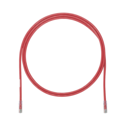 Cable de Parcheo UTP Cat6A 24 AWG CM Rojo 3ft