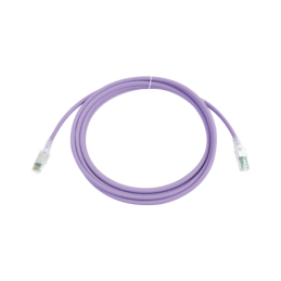 Cable de Parcheo Z-MAX Cat6A S/FTP CM/LS0H 10ft Violeta