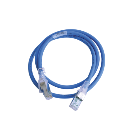 Cable de Parcheo Z-MAX Cat6A S/FTP CM/LS0H 3ft Azul Version Bulk